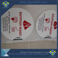 Custom anti-counterfeiting printing die cut multi layer security hologram adhesive label sticker